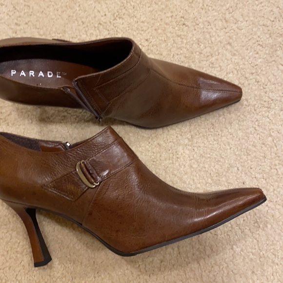 Parade Ankle Booties Brown Size 12 - Picture 3 of 5